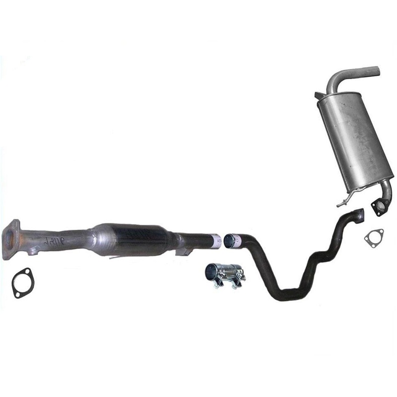 Fits 2004-2005 Outlander Front Wheel Drive Exhaust System Pipe & Muffler System