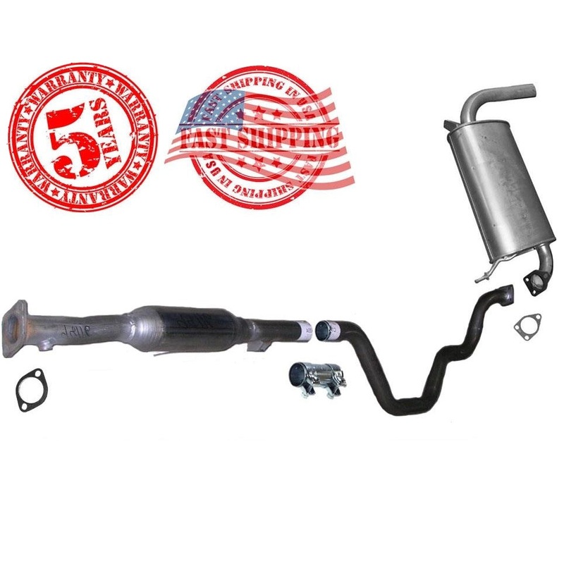 Fits 2006 Outlander Front Wheel Drive Exhaust System Pipe & Muffler System