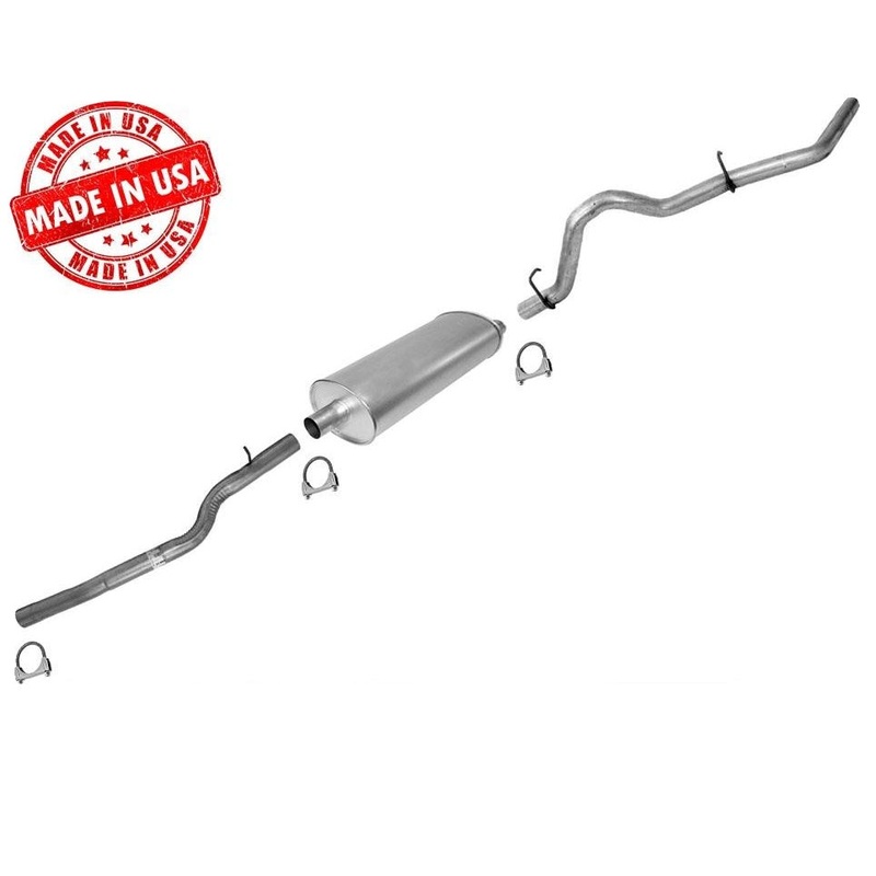 for 2004 Dodge Dakota Regular Cab Exhaust System Muffler and Pipes New