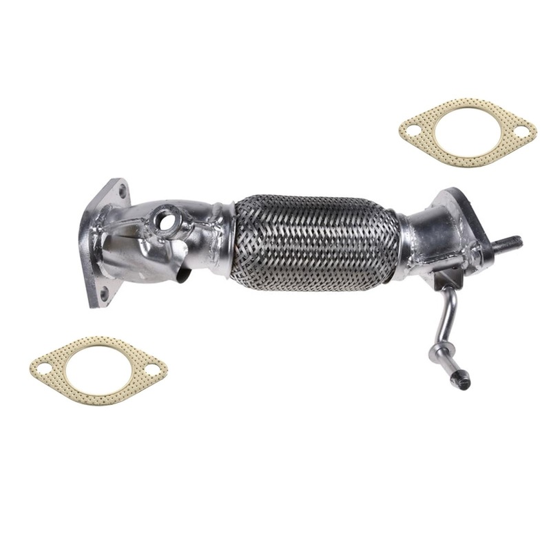 Front Engine Pipe Gaskets For 11-14 Hyundai Sonata 2.4L W/O Sport Suspension