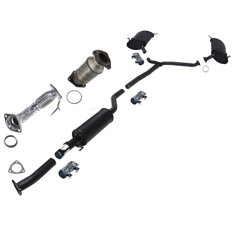 Front Pipe Catalytic Converter Resonator Mufflers For Acura TSX 2.4L Sedan 09-14
