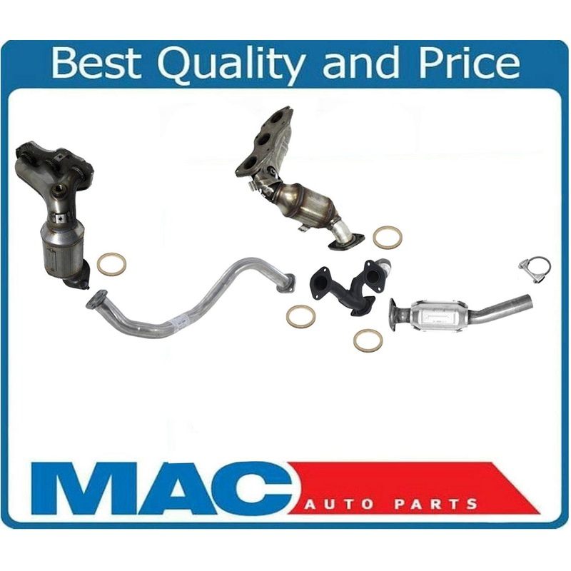 Front & Rear Catalytic Converter With Front Pipes For Toyota Rav4 V6 3.5L 06-12