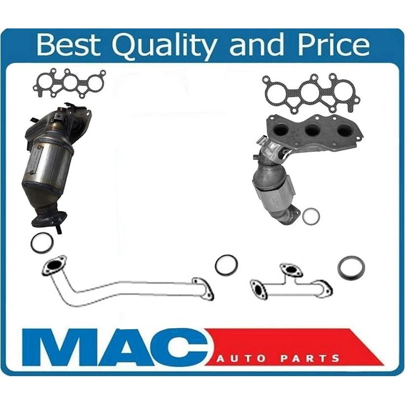 Front & Rear Converters Front Pipe & Rear Y Pipe For Lexus RX350 10-12 3.5L V6