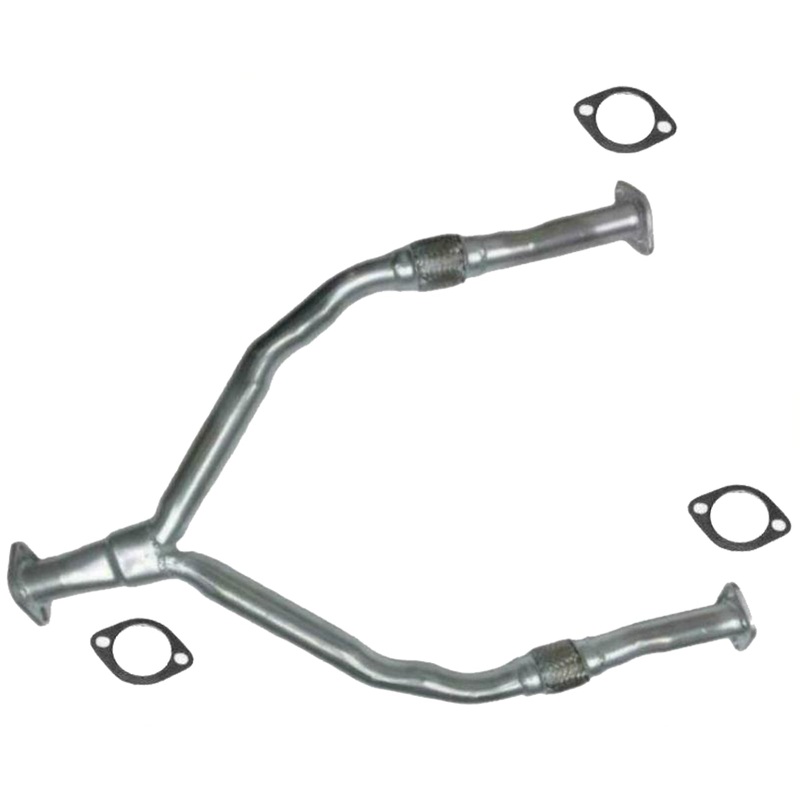 Front Y Pipe With Gaskets Fits 2006-2008 Infiniti M35 Base Rear Wheel Drive Only