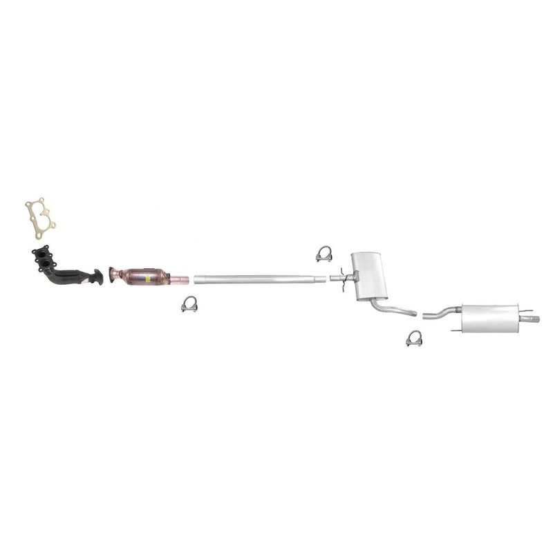 FULL COMPLETE EXHAUST SYSTEM OE STYLE for Volkswagen GOLF MK3 2.0L 95-99