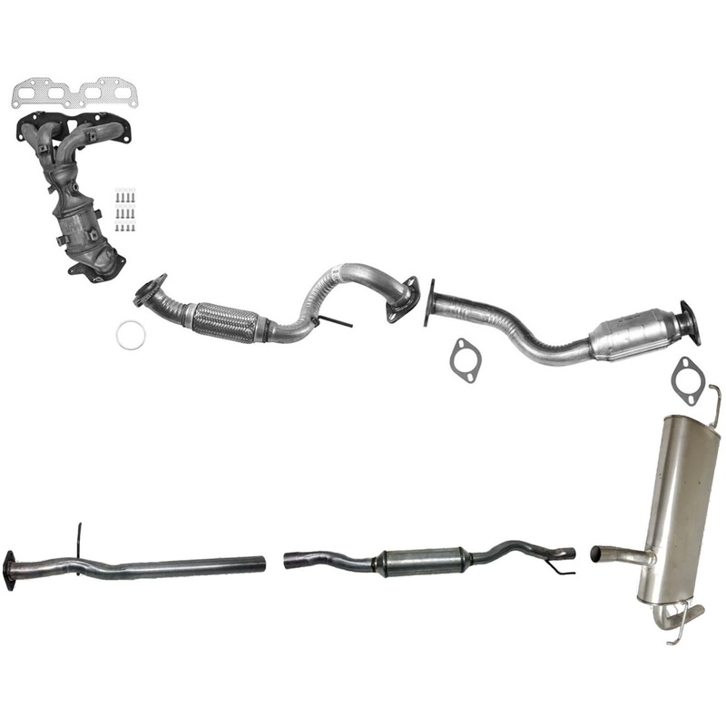 Full Exhaust System For 08-13 Rogue FEDERAL EMISSIONS ALL WHEEL DRIVE MODEL ONLY