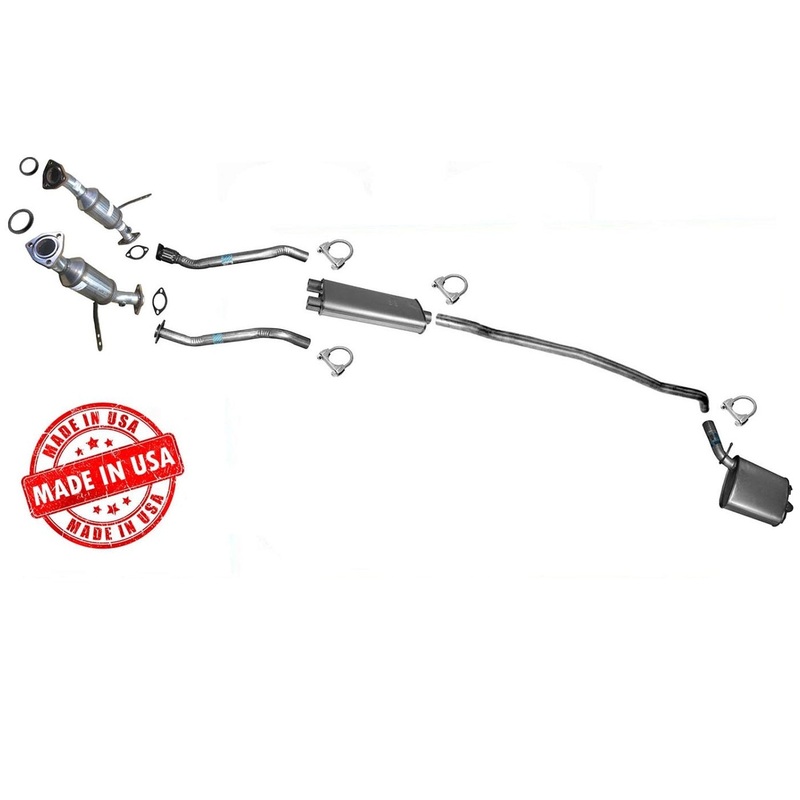 Full Exhaust System For 2003-2004 Cadillac CTS 3.2L Automatic Transmission
