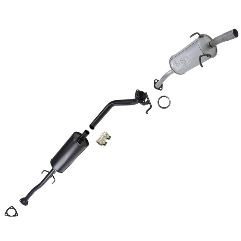 Middle Resonator Pipe & Muffler For Honda CR-V 2010-2011 USA / MEXICO BUILT