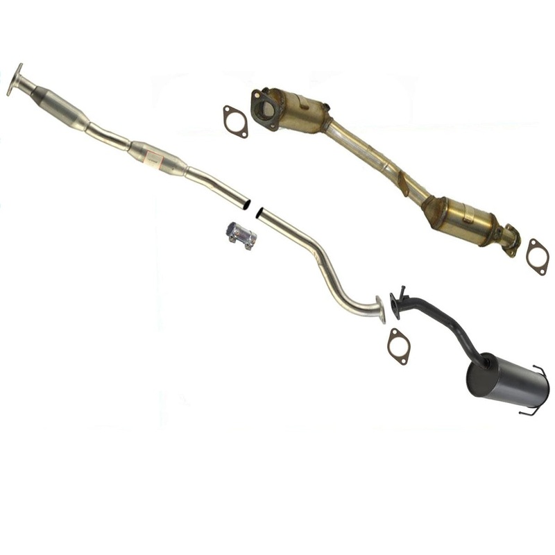 Rear Conveter Resonator & Muffler fits For 00-03 Subaru Outback 2.5L Wagon