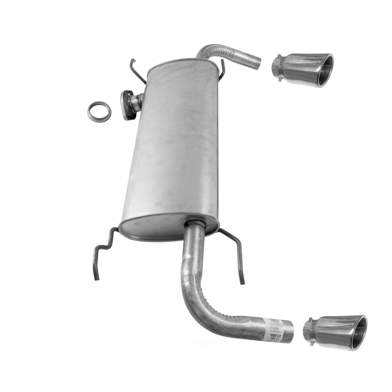 Rear Muffler With Gasket for Mazda CX-7 2.3L 2007-2012 L3D7-40-100B