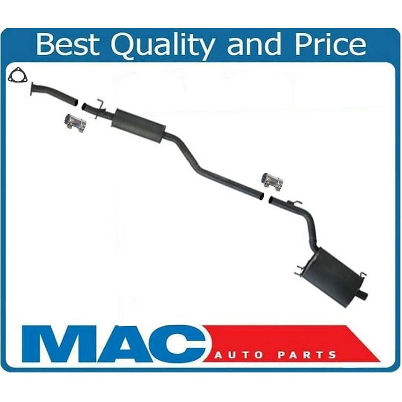 Rear Resonator & Muffler For Honda Accord EX 2.4L 2 Door Coupe 2008-2009