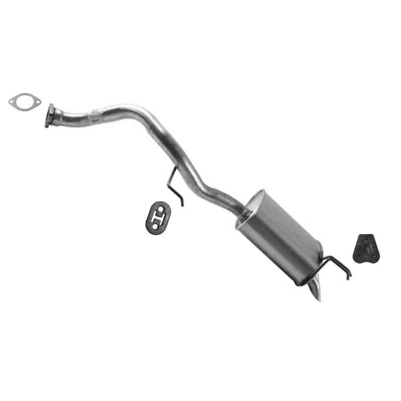 Axle Pipe With Rear Muffler Fits For 2011-2013 KIA Sorento 2.4L