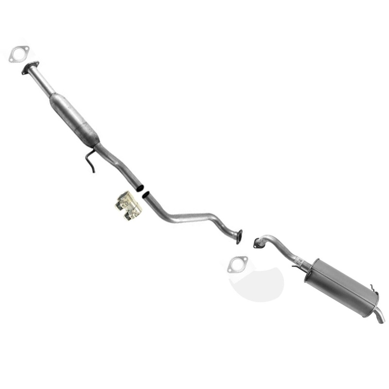 Exhaust Muffler Extension Pipe with 2014-2016 Hyundai Elantra 1.8L