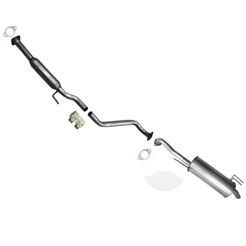 Exhaust Muffler Extension Pipe with 2014-2016 KIA Forte LX 1.8L