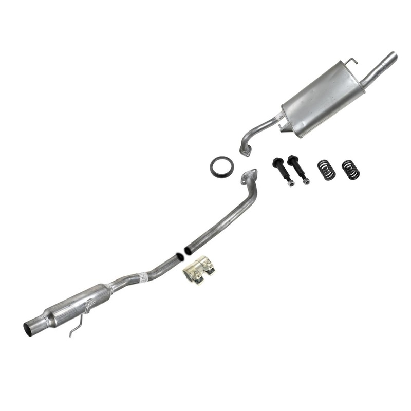 Extension Pipe With Rear Resonator & Muffler Fits For 2009-2010 Corolla 2.4 XRS
