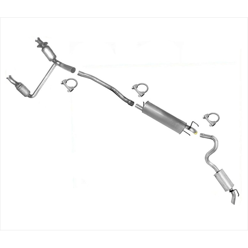 Fits 05-06 Durango 3.7L 4.7L Engine Y Pipe & Catalytic Converter Exhaust System