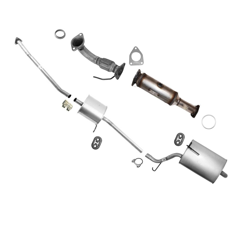 Flex Pipe Converter Muffler Assembly Exhaust Fits 03-05 2.4L Honda Accord 2 Door