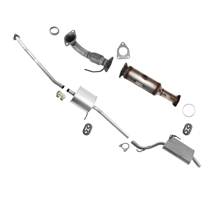 Flex Pipe Converter Muffler Assembly Exhaust Fits 06-07 2.4L Honda Accord 2 Door