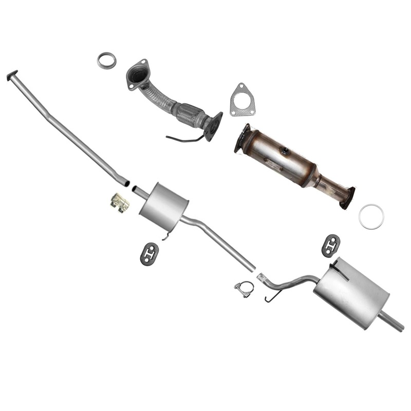Flex Pipe Converter Muffler Assembly Exhaust Fits 06-07 2.4L Honda Accord 4 Door