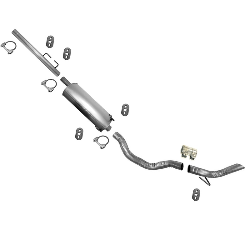 for 09-2013 Ram 1500 120" 120.5" Wheelbase OE Style Muffler Exhaust Pipe System