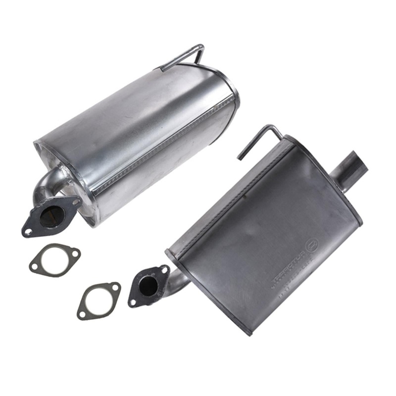 For 2009 2010 11 2013 Subaru Forester 2.5L Natural Aspirated Dual Rear Mufflers