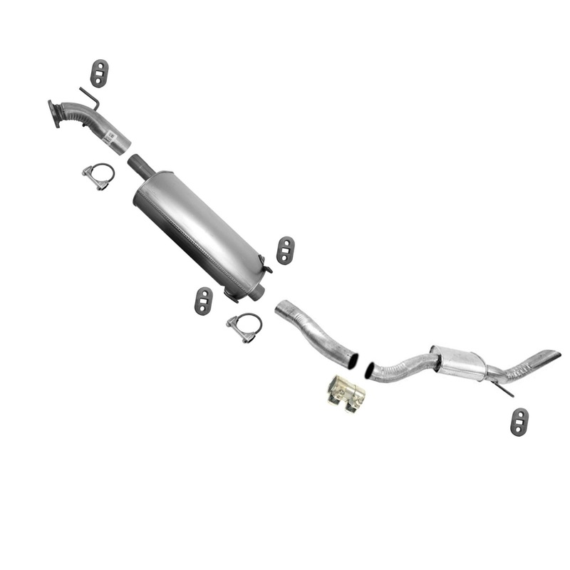 For 2013-2018 Ram 1500 3.6 With Standard 120.5 Wheelbase Muffler Exhaust System