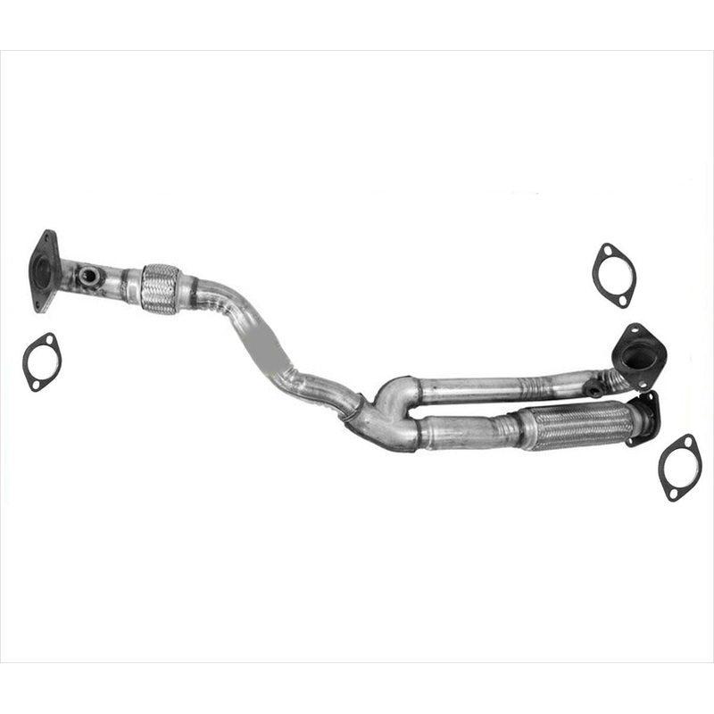 Front Lower Engine Y Flex Pipe For GMC Acadia 3.6L V6 2009 2010 11 12 13 14 2017
