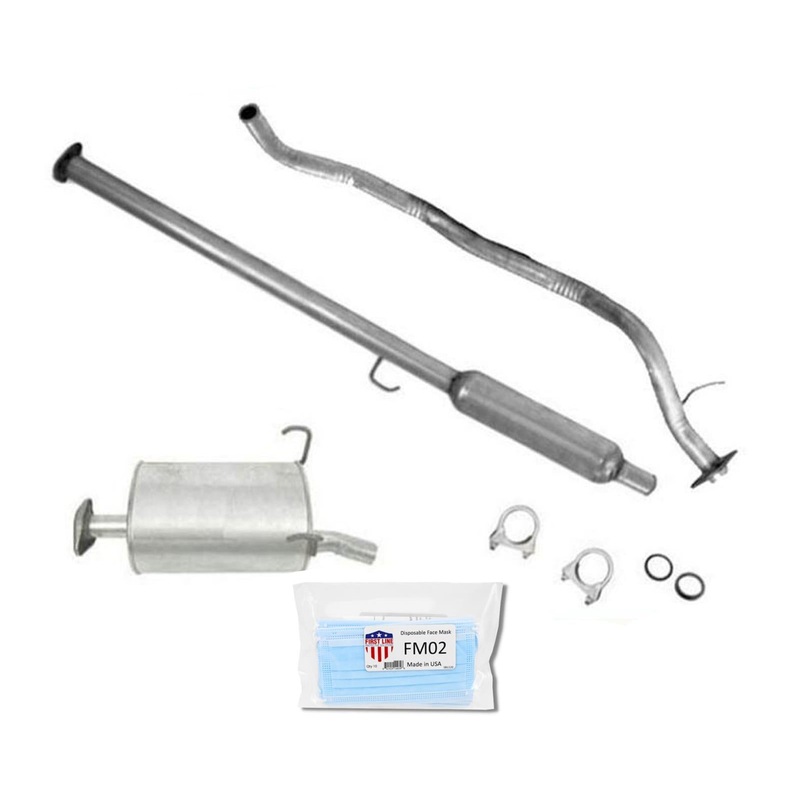 Middle Resonator Pipe Muffler Exhaust System Fits Honda CRV 2.0L 1997-2001