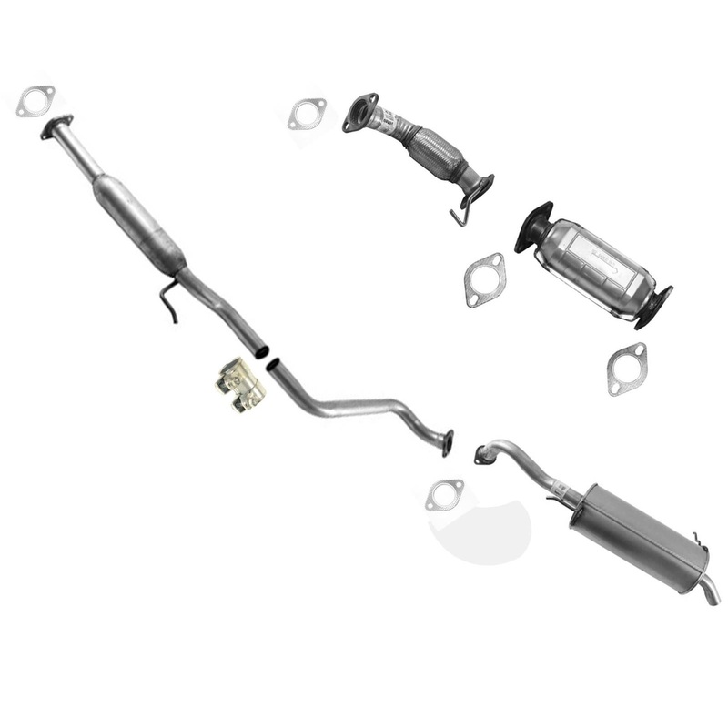Rear Catalytic Exhaust Muffler Extension Pipe For 2014-2016 Hyundai Elantra 1.8L