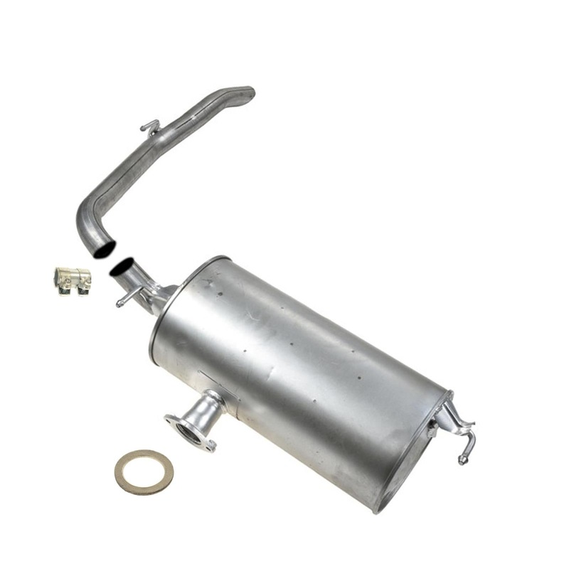 Rear Muffler & Tail Pipe Fits For 2011-2016 Toyota Sienna Front Wheel Drv CE LE