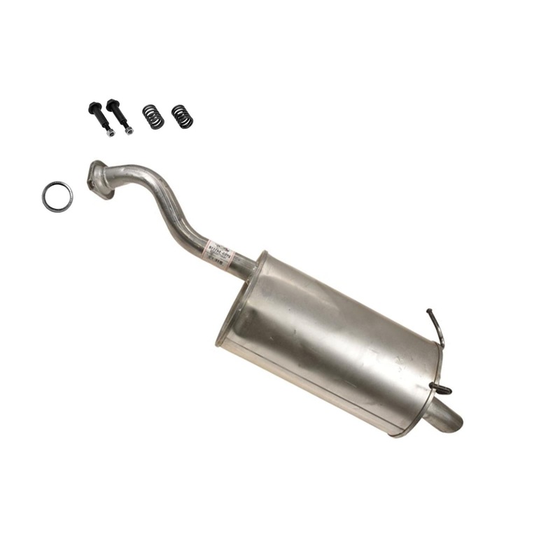 Rear Muffler W Bolts & Gasket Fits For 2012-2014 Honda CRv CR-V 2.4L