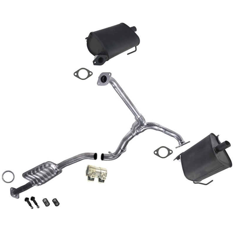 Replacement Parts For 08 Subaru Impreza 2.5L Sedan Natural Aspirated Mufflers