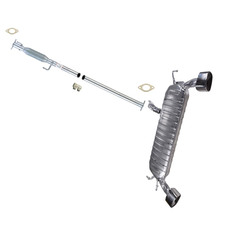 Replacement Parts For After 02/24/2005 KIA Sportage 2.7L All Wheel Drive Muffler