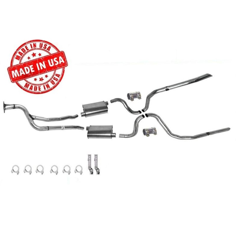 1984-1988 Monte Carlo SS Dynomax Muffler Dual Exhaust pipe