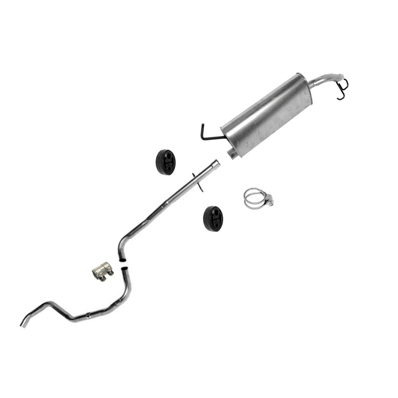 1995 Deville 4.9L Muffler Exhaust System Walker