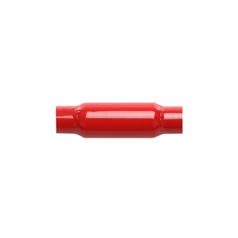 87522CB Cherry Bomb Resonator, 12inch OAL, 3-1/2 Body, 2.50" Inlet / Outlet