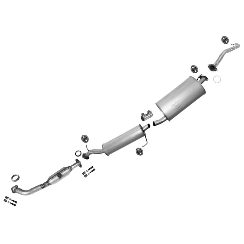 Converter Exhaust System Resonator Pipe Muffler Tail Pipe For Element 03-11