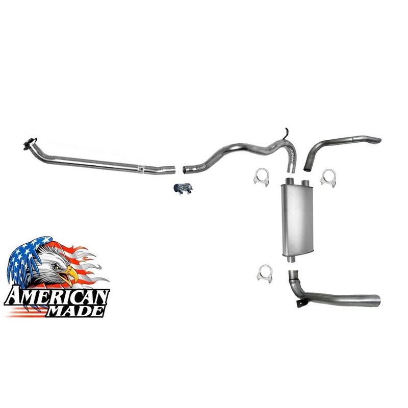 Dual Exhaust Muffler for Chevrolet Camaro for Pontiac Firebird 2.8L 3.1L 85-92