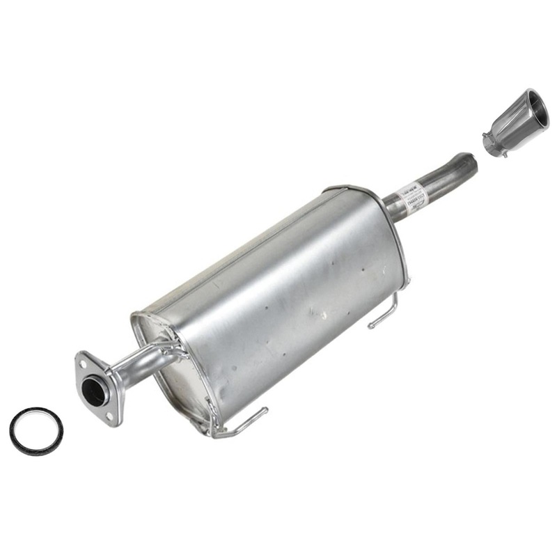 Exhaust Muffler With Gasket For 2013 2014 2015 2016 2017 Nissan Sentra 1.8L