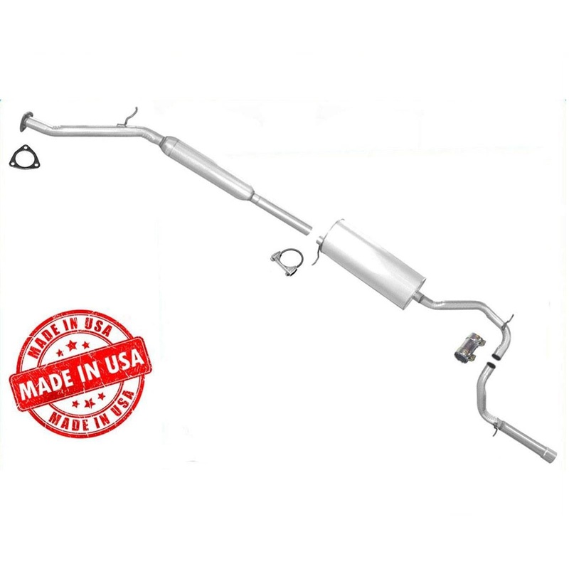 Exhaust System Middle Resonator & Muffler Fits 1999-2004 Honda Odyssey