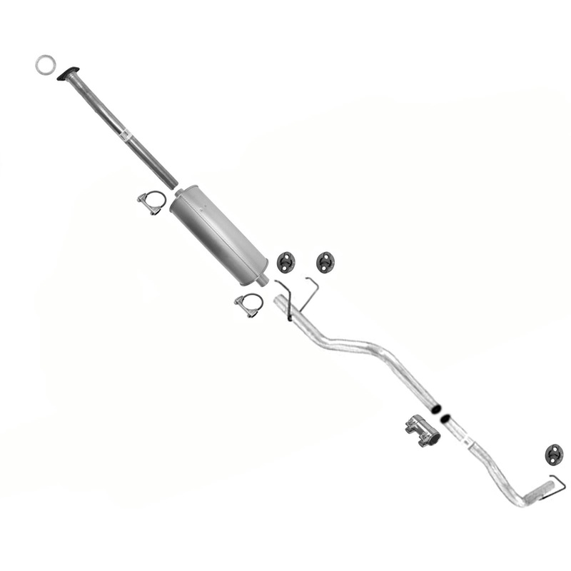 Extension Pipe Rear Muffler Tail Pipe for Toyota T100 2.7L Engine 1995-1998