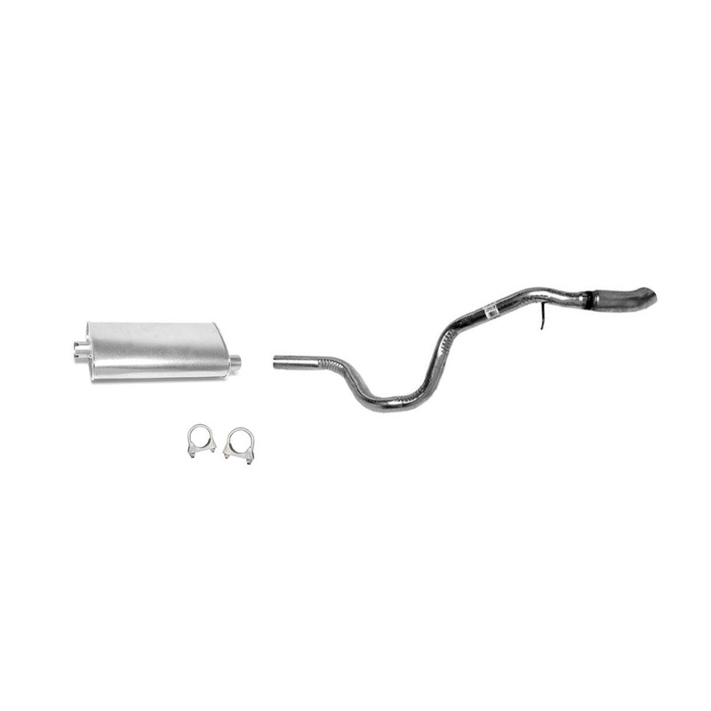 Fits 98 Jeep Grand Cherokee 5.2L Muffler Exhaust System 2.25 Inlet 2.00 Out