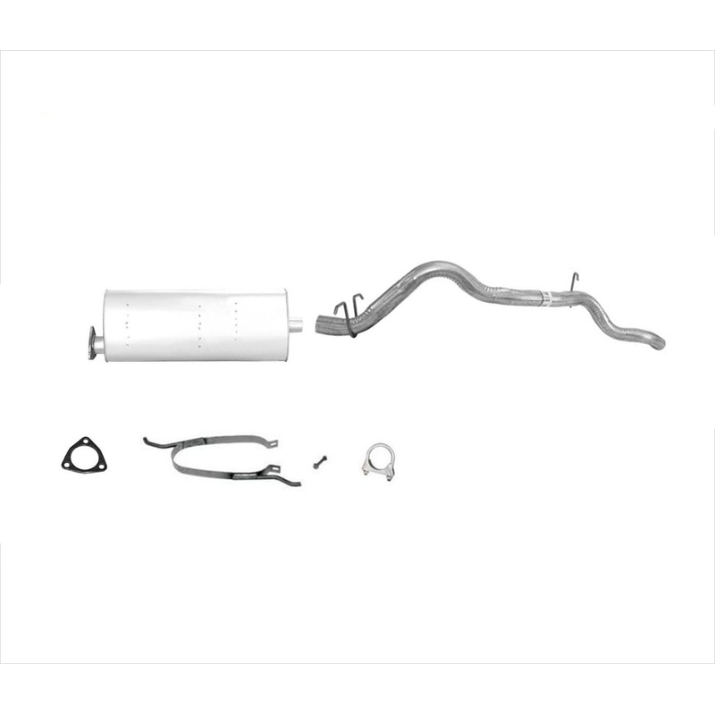Fits For 1995-1999 GM 4.3L Blazer 4 Door SUV Exhaust System Muffler Tail Pipe