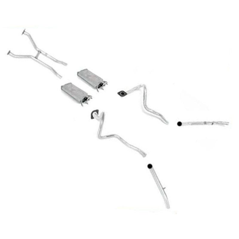 For 1998 1999 2002 Ford Grand Marquis Crown Victoria Muffler Dual Exhaust System