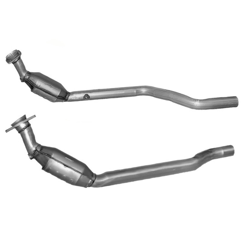 L & R Engine Pipes with Catalytic Converter for 2000 2002 Jaguar Type S 3.9 4.0