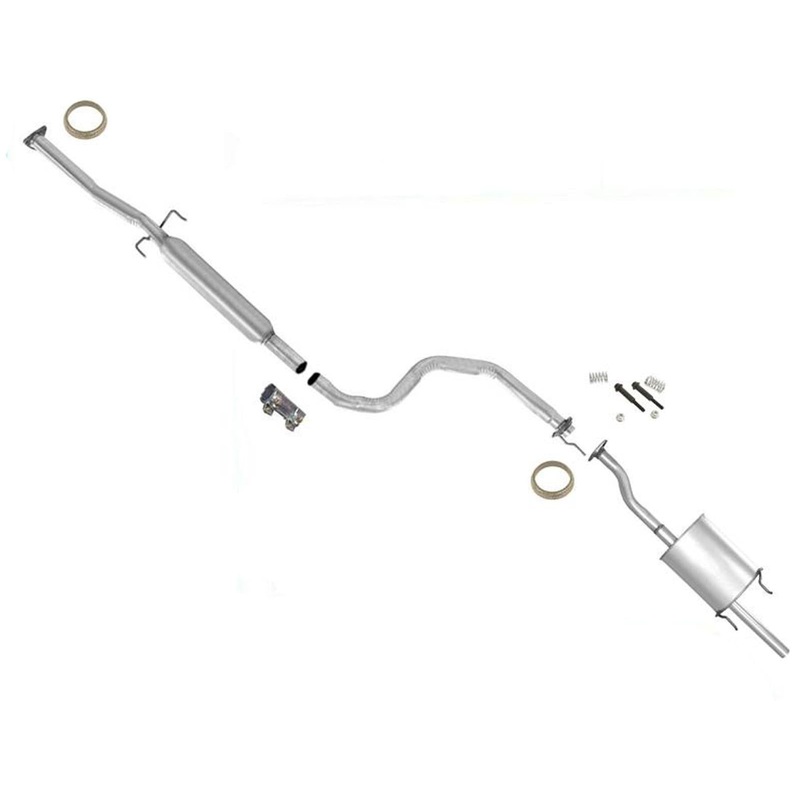 Muffler for 96 97 1998 1999 2000 Honda Civic EX 1.6 Muffler Exhaust Pipe System