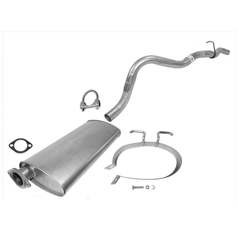 Muffler Tail Pipe Exhaust System for Chevrolet Blazer 2000 2001 2002 2004 4Door