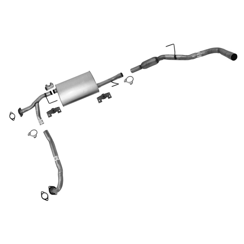 New Muffler Resonator Tail Exhaust System for Nissan Xterra 4.0L 2005-2015