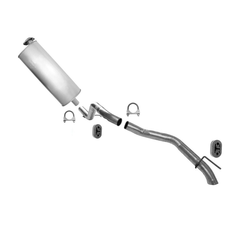 Pipe Muffler Exhaust System for Jeep Grand Cherokee 05 2006 2007 2008 2009 2010