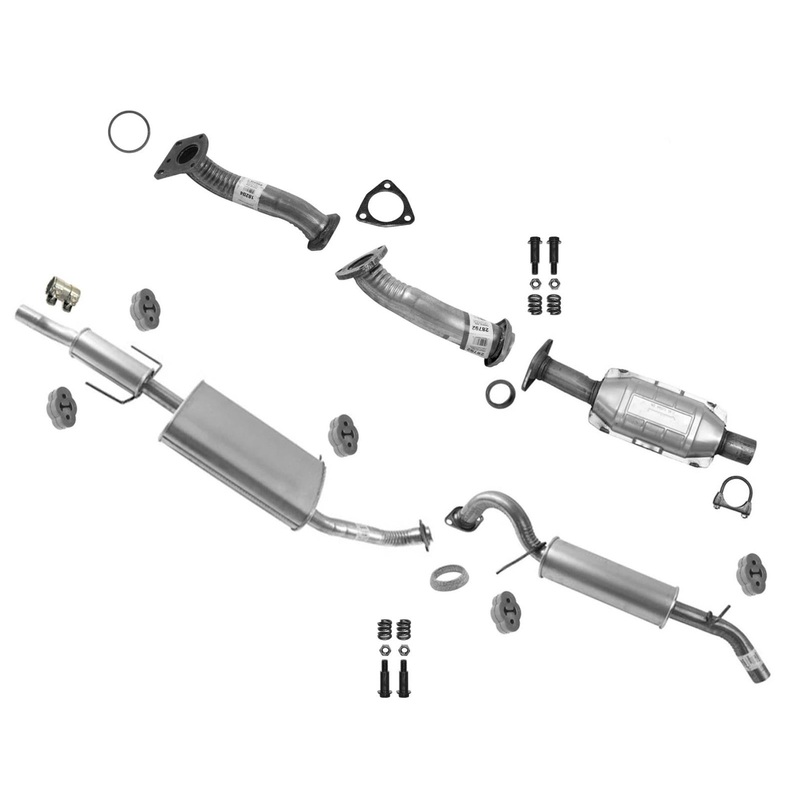 Rear Converter Muffler Assembly Tail Pipe Fits Ford Escape 2009-2012 2.5L Engine